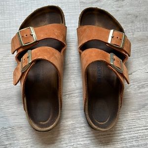 Women’s Pecan Arizona Birkenstock